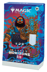 Deck Commander Modern Horizons 3 Edição de Colecionador - Creative Energy - Magic: The Gathering - MoxLand